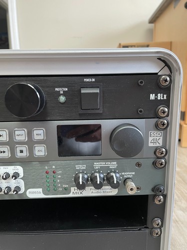 Blackmagic HyperDeck Studio Pro, Rolls RM65b Mixer, Furman Light Rack, GatorCase - Picture 4 of 8