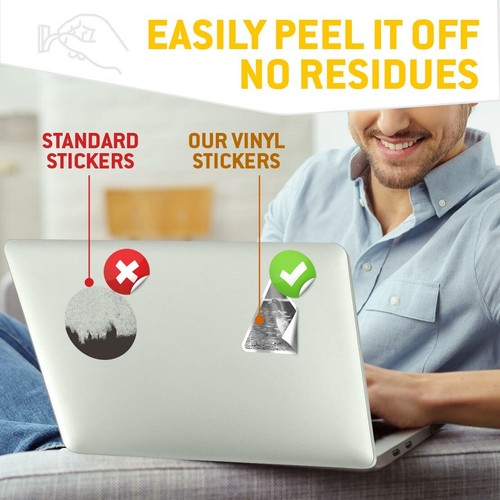 2 x Triangle Stickers  10cm - BW - Pretty Indian Runner Duck  #39186 - Afbeelding 5 van 9