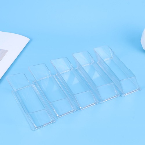 4 Pcs Porte-cartes De Visite Transparent Bureau Organisateur Business Case