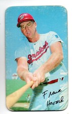 ORIGINAL 1970 TOPPS SUPER BASEBALL #16 FRANK HOWARD SENATORS VINTAGE 1970S