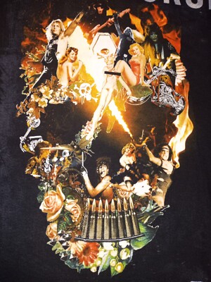 モトリークルー Tシャツ Motley Crue Final Tour 2014 Motley Crue Final Tour 2014 T-shirt Licensed 2sided Vintage