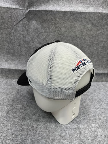 Colorado Rockies Post Season 2018 Hat Cap Adult Black Poly Blend Trucker MLB - Picture 5 of 15