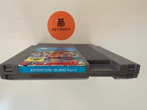 Adventure Island 2 Nintendo Nes Game Cart PAL UK Version With Sleeve Tested - Picture 3 of 3