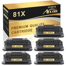 CF281X CF281A Toner Compatible with HP 81X 81A LaserJet M605 M605n M606 M630 Lot