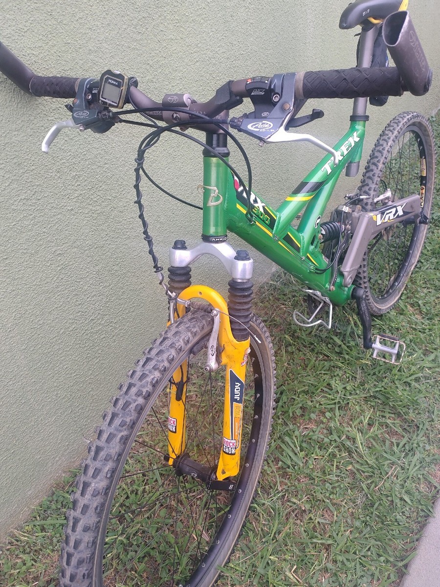 Vintage Large Trek VRX300 26er Full Suspension Mountain Bike