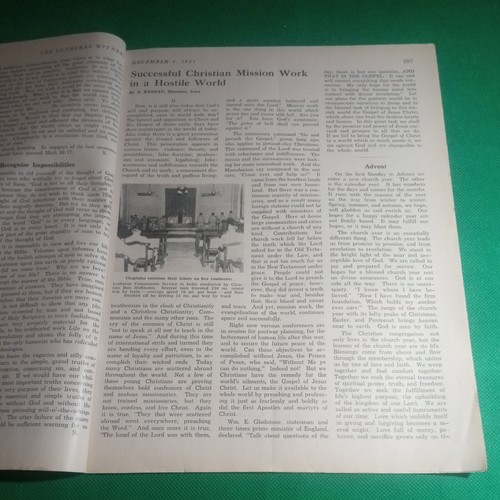 Newsletter The Lutheran Witness New Orleans 1945 - Bild 3 von 9