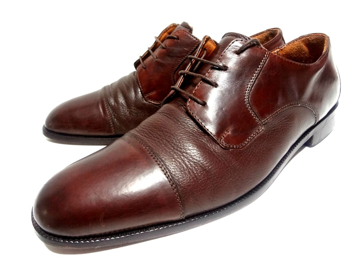PRONTO UOMO CAP TOE OXFORDS MADE IN ITALY MEN display picture 1