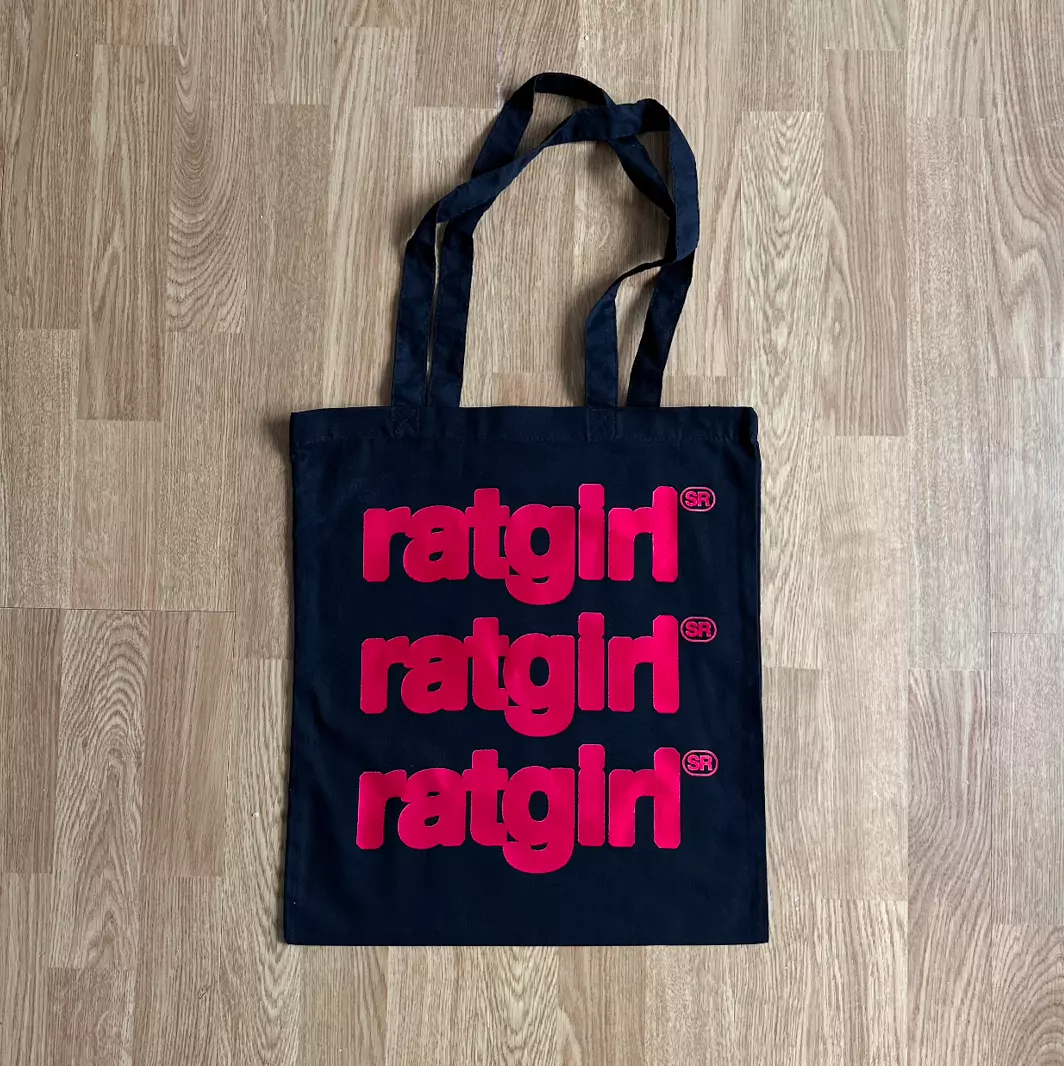Sac cabas Stray Rats Ratgirl noir neuf Stussy Fuct Carhartt Supreme