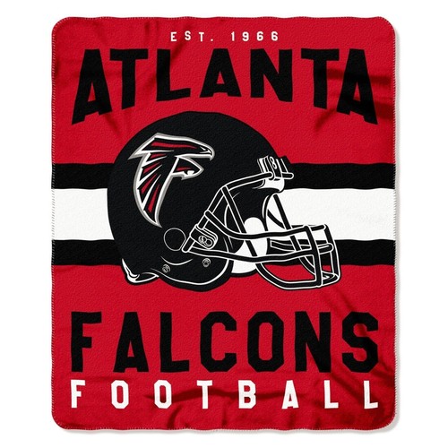 2pc Set NFL Atlanta Falcons Soft Fleece Throw Blanket 50" X 60" - Picture 2 of 2