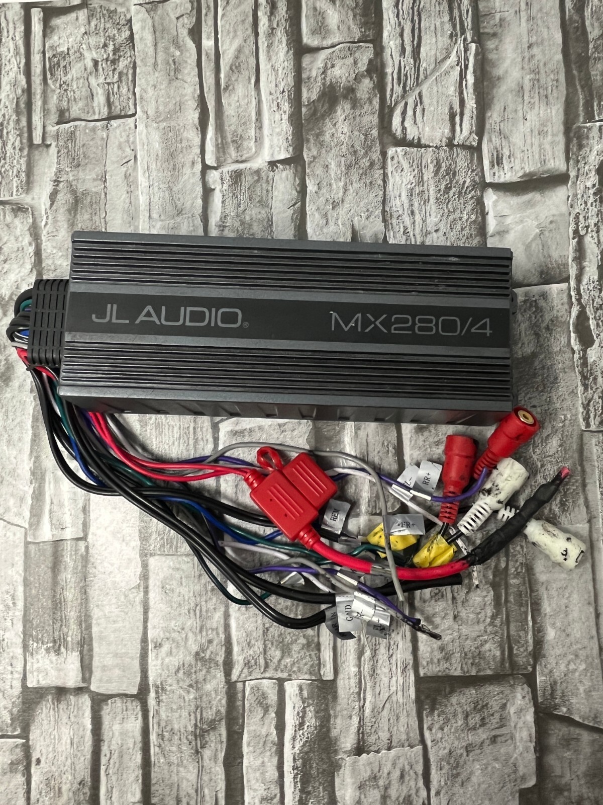JL AUDIO MX280/4 COMPACT MARINE/POWERSPORTS 4CHANNEL AMPLIFIER FREE