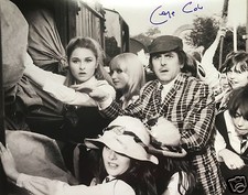 GEORGE COLE SIGNED 14x11 ST TRINIANS PHOTOGRAPH - UACC & AFTAL RD AUTOGRAPH