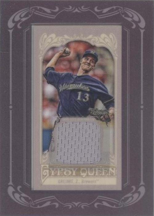 2012 Topps Gypsy Queen - Zack Greinke #GQMR-ZG - 1 of 1