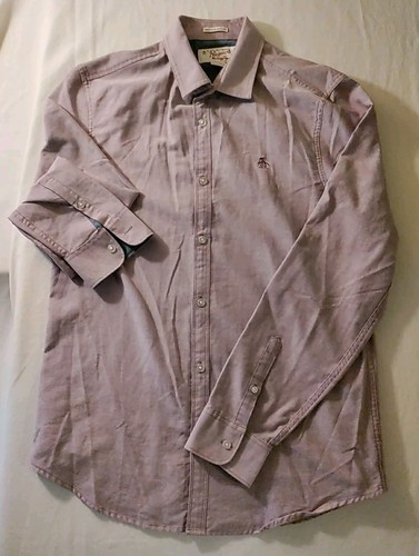 Original Penguin Munsingwear rot/pink Oxford Heritage Slim Fit Herrenhemd M neu ohne Etikett