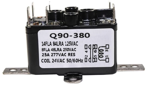 Enclosed General Purpose Fan Relay Replacement Compatible with Emerson 90-