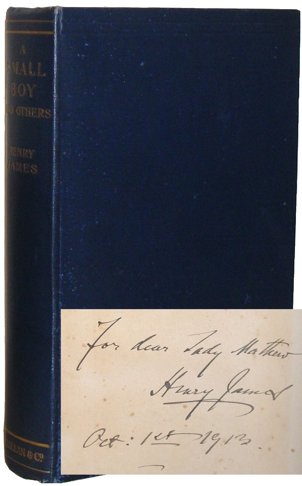 Henry James Literatura y ficción libros antiguos y de colección firmado