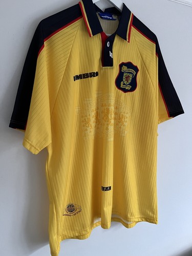 Scotland 1996/99 Away Football Shirt Men’s XXL - Picture 2 of 14