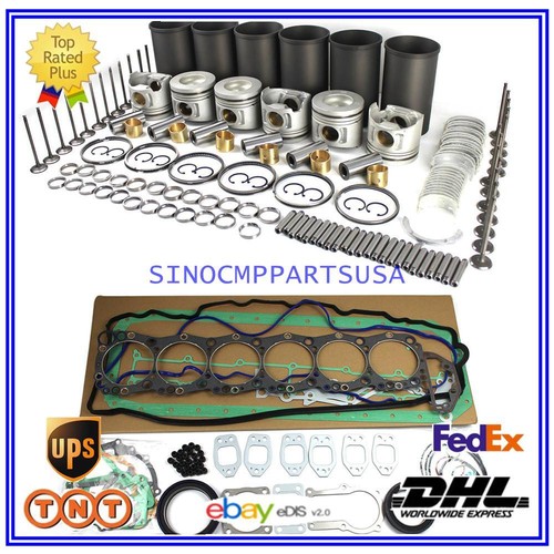 J08C J08CT JO8C Engine Rebuild Kit with Valves for Hino KC-FF1J KC-FD1J Truck - Bild 1 von 12