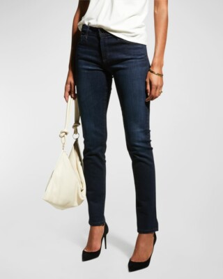 ag prima mid rise ankle cigarette jeans AG Adriano Goldschmied Women's Prima Mid-Rise Ankle Cigarette Jeans Size 25R ag prima mid rise ankle cigarette jeans AG Adriano Goldschmied Women's Prima Mid-Rise Ankle Cigarette Jeans Size 25R