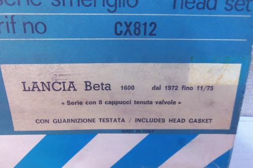 NOS HEAD GASKET SET LANCIA BETA 1600 1592cc 1972-75 # CX 812 - Imagen 7 de 7