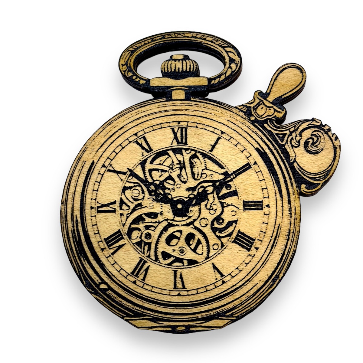 Ornament - Black - Steampunk Time Piece - Watch Ornament - Black - Steampunk Time Piece - Watch