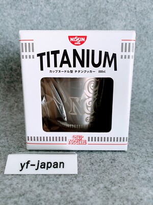 Nissin Cup Noodle Titanium クッカーセット Nissin Cup Noodle Titanium Cooker Set 800ml Outdoor Popular Red