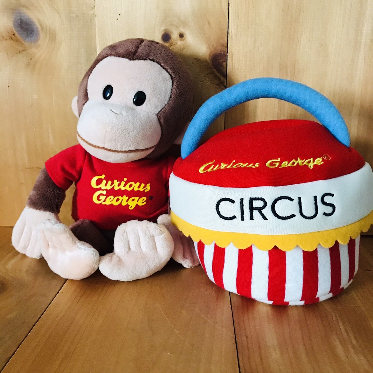 Curious George Circus Plush And 11” Curious George Monkey