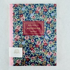 Rifle Paper Co. Pocket Notebook Unruled Set of 2 - Rosa Flower Pink 32 Pages