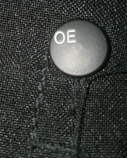 Ocean & Earth ski pants s small black reflective snow  rescue snowboarding recco