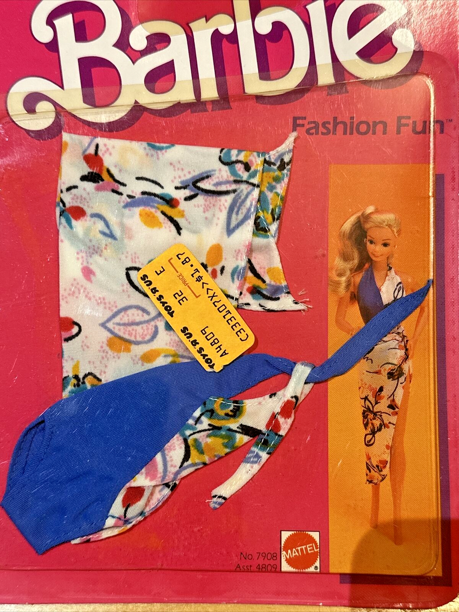 Vintage Barbie, Christie, PJ , Tracy, Fashion Fun By Mattel 7908