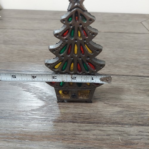Vtg Japan & Taiwan INTERPUR Cast Iron Tea Light Votive Stained Glass- Various - Picture 25 of 34