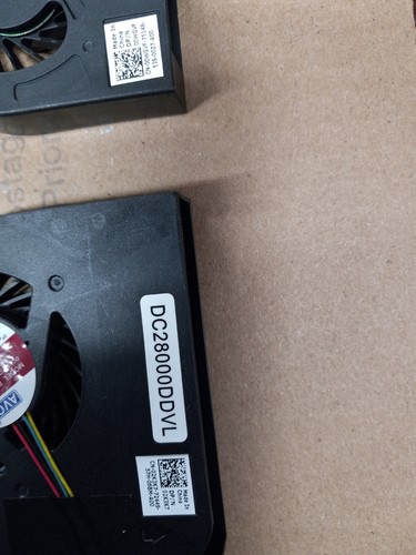 0WGVF 00WGVF 02K3K7 2K3K7 FOR DELL Precision M4800 CPU GPU Cooling FAN - Photo 4/6