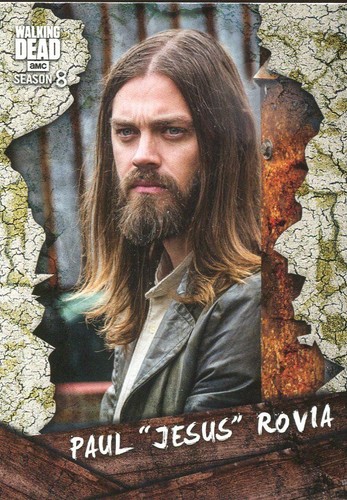 Walking Dead Season 8 Characters Chase Card C-15 Paul "Jesus" Rovia - Picture 1 of 1