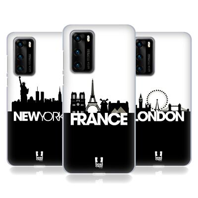 HEAD CASE DESIGNS SKYLINE S3 SOFT GEL CASE FOR HUAWEI PHONES 4