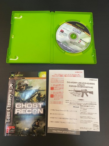 Ghost Recon Complete set CIB Import Japan Xbox Japanese ver. - Picture 2 of 5