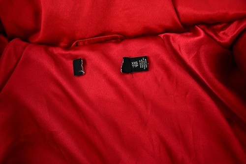 Lauren Ralph Lauren Stand Collar Down Puffer Jacket Red Size - XXS - Picture 8 of 10