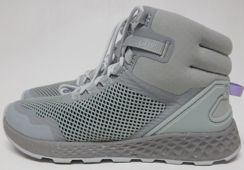 Chaco Canyonland Mid Textile Sz 7 M EU 38 Women's Hiking Boot Gray Fog JCH109630 - Picture 3 of 10