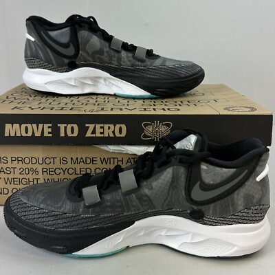 Kyrie 8 Orca Mens Size 10.5 Basketball Shoes Black Gray White NEW