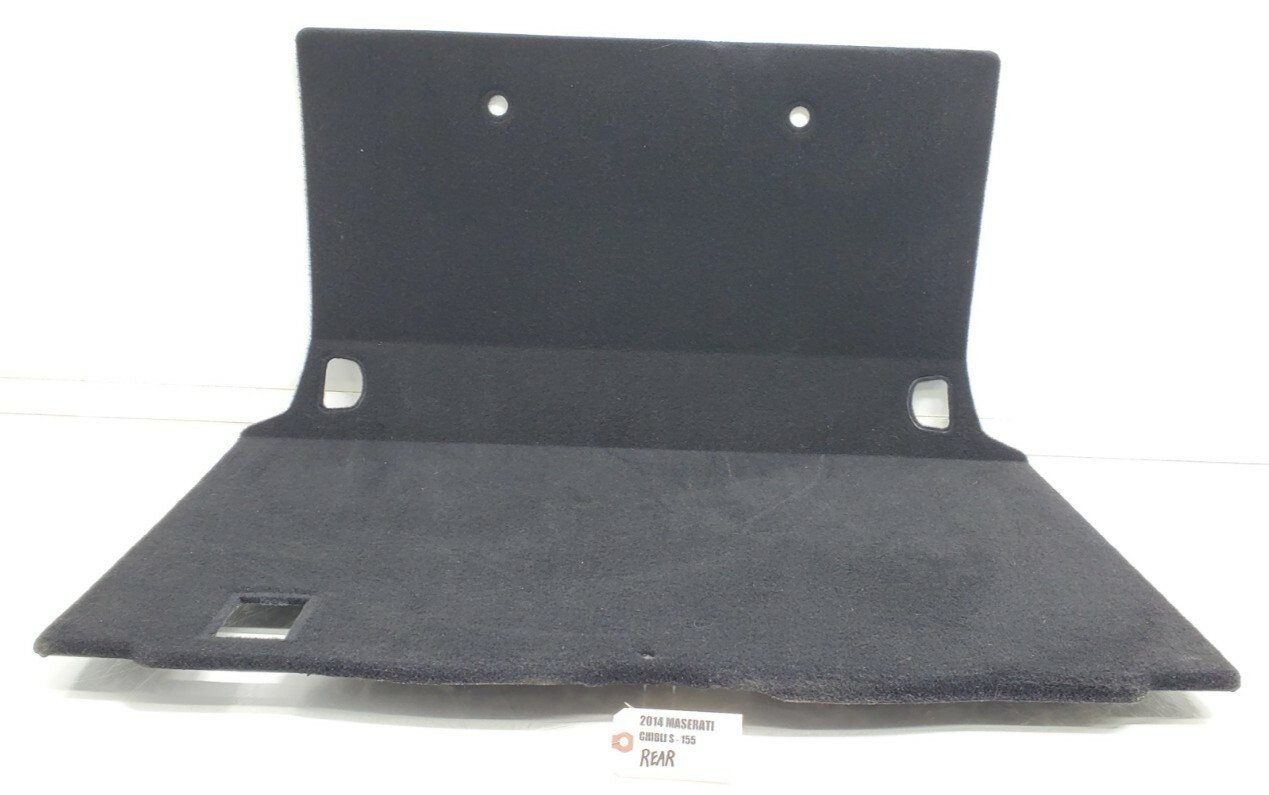 2014-2019 MASERATI GHIBLI S TRUNK SPARE TIRE COVER OEM.