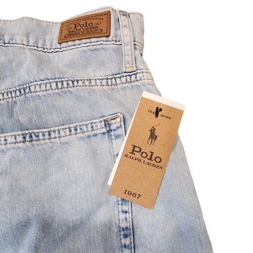 Polo Ralph Lauren O Wide Leg Sage Wash Jeans Size 34 (US Size 18) - Picture 9 of 13