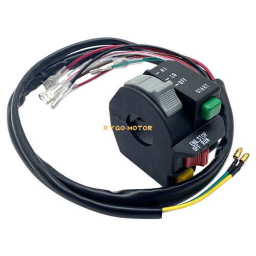 Left Handlebar Switch Start Kill Stop Headlight for Polaris Big Boss 250 300 400 - Picture 3 of 5