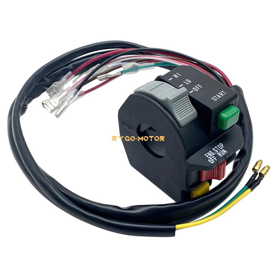 Interruptor de manillar izquierdo arranque kill stop faro para Polaris Big Boss 250 300 400 Foto 3 de 4