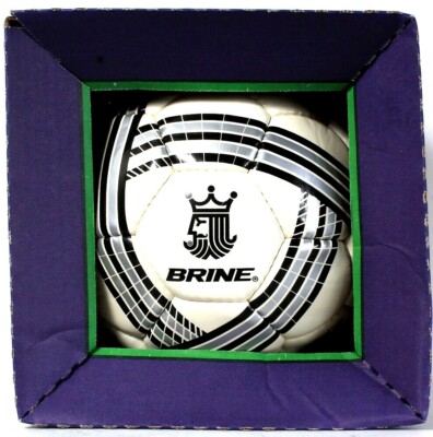 Brine Every Victory Earned Bear Bladder System Size 5 Ages 12 & Over Soccer Ball