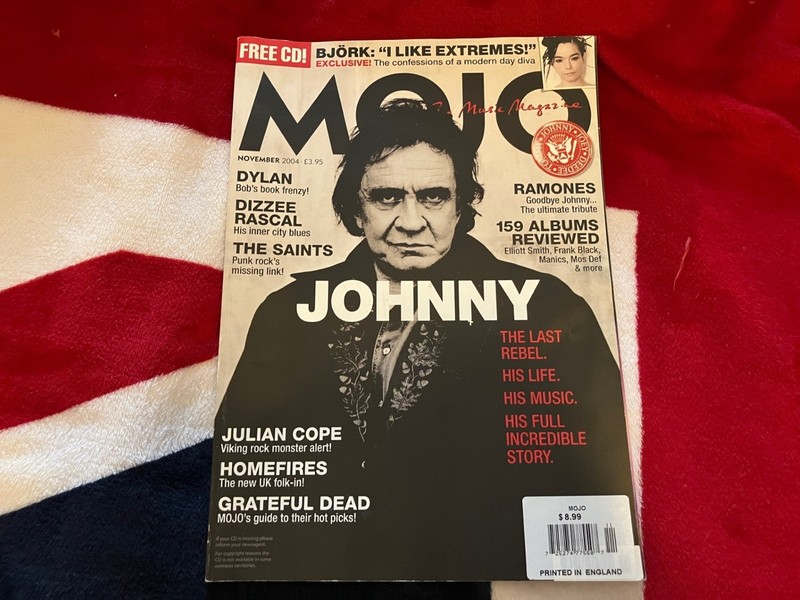 Mojo Magazine November 2004 - Johnny Cash, Ramones