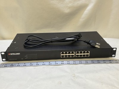 Intellinet Network Solutions 524155 16 Port POE Switch