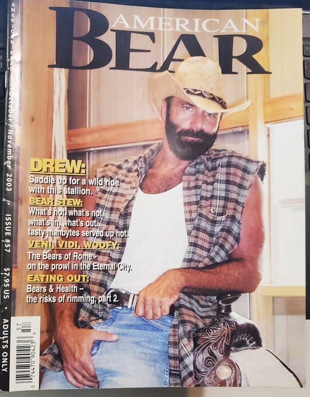 Gay Bear Magazine - American Bear - Issue #57 - Oct/Nov 2003  - Gay Interest