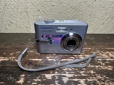 Pentax Optio 50L 5MP Digital Camera 3x Zoom AA Battery Silver