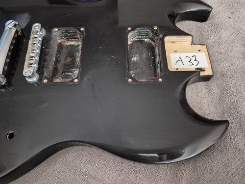 Epiphone By Gibson SG Special Electric Guitar Body Ebony Black + Bridge - Picture 3 of 15