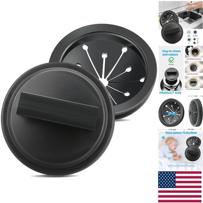3-Inch Rubber Garbage Disposal Splash Guard for a Mess-Free Kitchen Experience