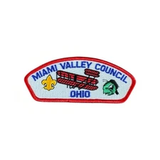 Miami Valley Council BSA CSP Patch Ohio Wright Flyer Grasshopper Design