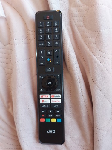 NEU Original JVC LT-43CA420 SMART SPRACHSTEUERUNG FERNBEDIENUNG GOOGLE ASSIST ANDROID